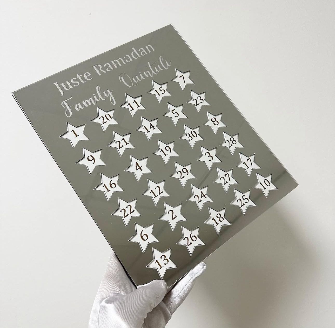 Calendrier Ramadan Étoile