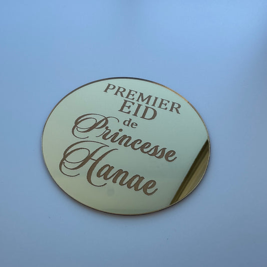 Plaque Ronde ELLY