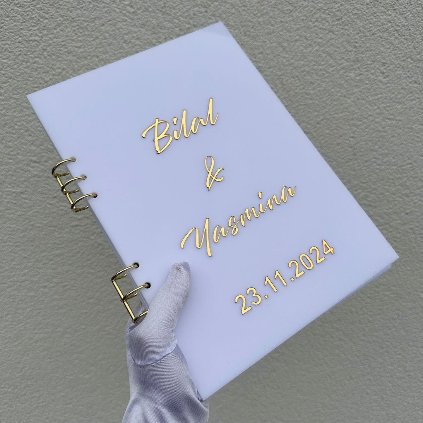 Livre d'Or Plexiglas