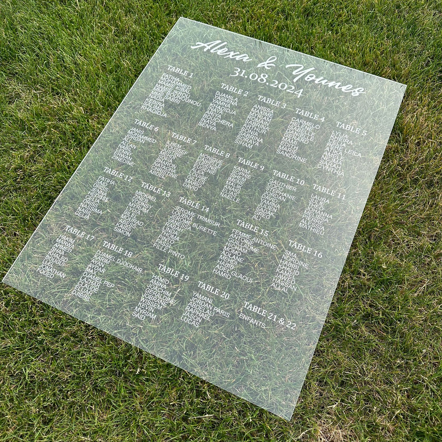 Plan de table