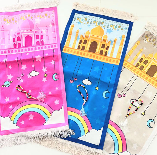 Tapis de prière enfant